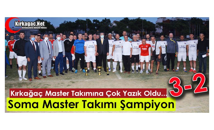 SOMA MASTER TAKIMI ŞAMPİYON 3-2