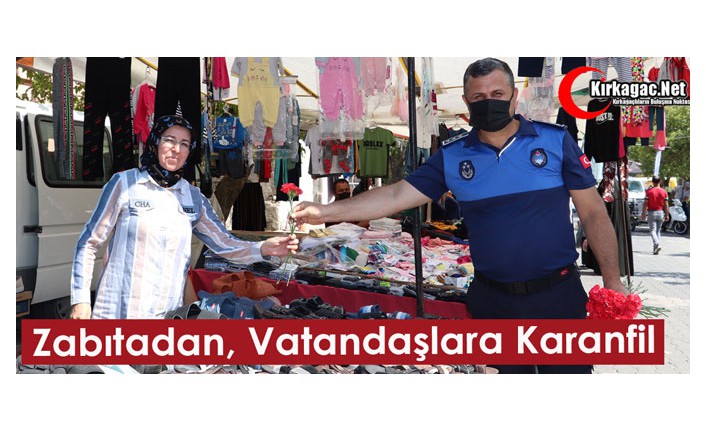 ZABITADAN VATANDAŞLARA KARANFİL 