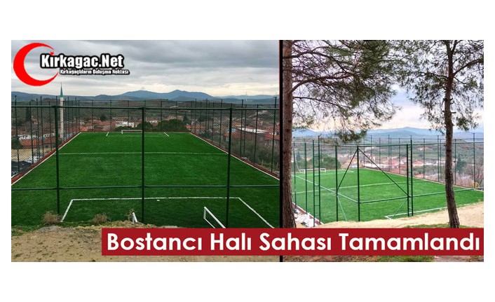 BOSTANCI HALI SAHASI TAMAMLANDI