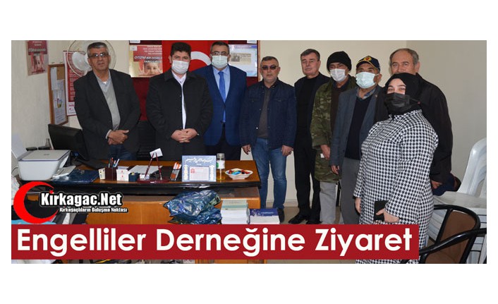 ENGELLİLER DERNEĞİNE ZİYARET