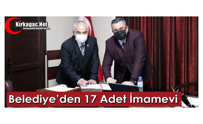 BELEDİYE’DEN 17 ADET İMAMEVİ