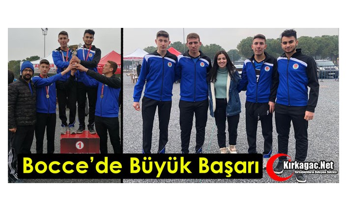 BOCCE’DE BÜYÜK BAŞARI