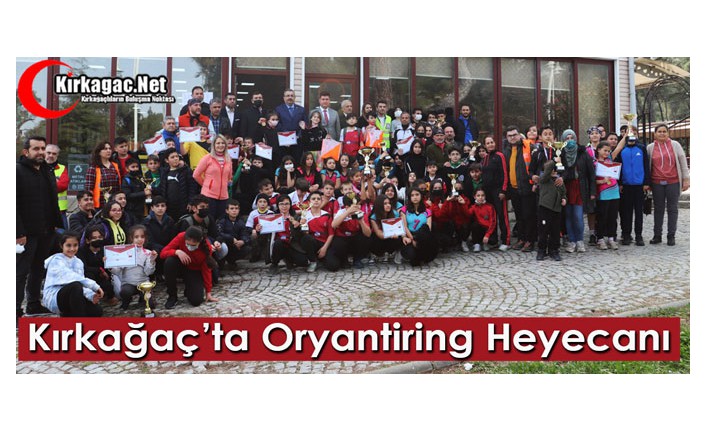 KIRKAĞAÇ’TA ORYANTİRİNG HEYECANI