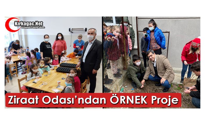 KIRKAĞAÇ ZİRAAT ODASI’NDAN ÖRNEK PROJE