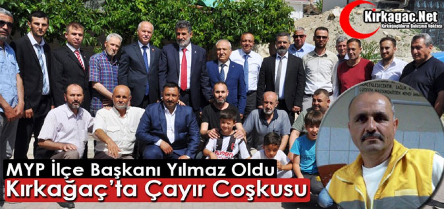 MYP İLÇE BAŞKANI YILMAZ OLDU