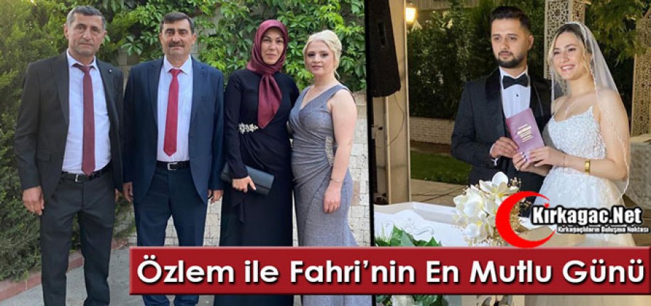 ÖZLEM ile FAHRİ'NİN EN MUTLU GÜNÜ