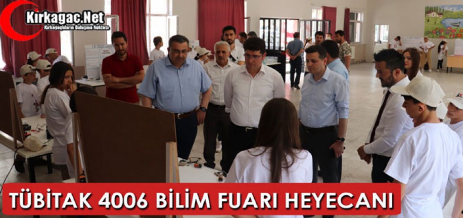 TÜBİTAK 4006 BİLİM FUARI HEYECANI