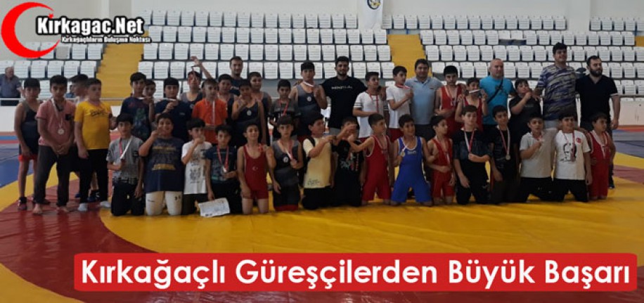 KIRKAĞAÇLI GÜREŞÇİLERDEN ÖNEMLİ BAŞARI