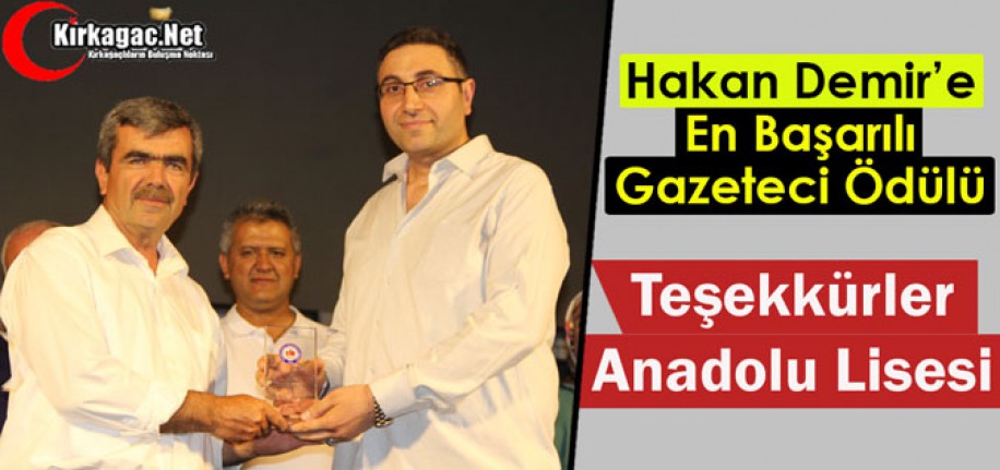 TEŞEKKÜRLER KIRKAĞAÇ ANADOLU LİSESİ