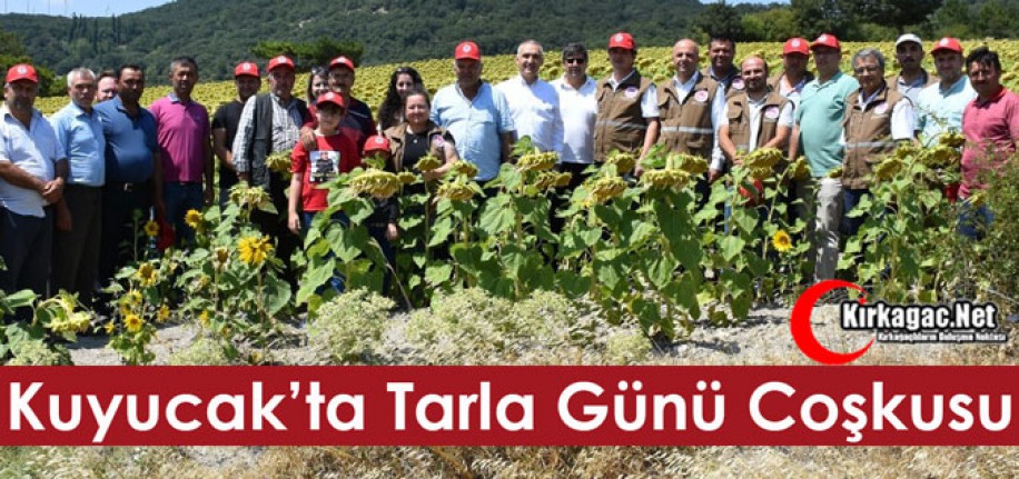 KIRKAĞAÇ’TA TARLA GÜNÜ COŞKUSU