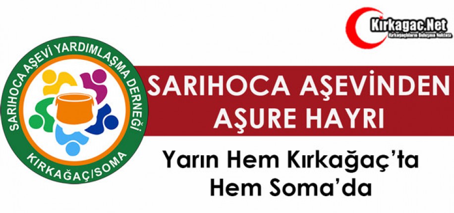 SARI HOCA AŞEVİNDEN AŞURE HAYRI