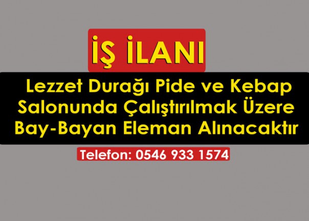 ACİL İŞ İLANI....(Hemen Arayın)...