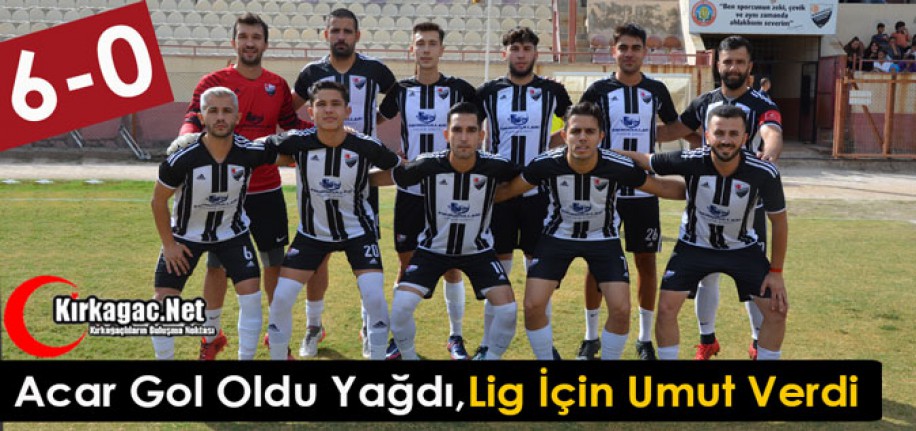 ACAR GOL OLDU YAĞDI, LİG ÖNCESİ ÜMİT VERDİ 6-0