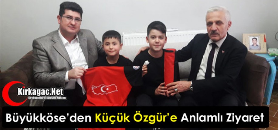 KAYMAKAM BÜYÜKKÖSE’DEN ANLAMLI ZİYARET