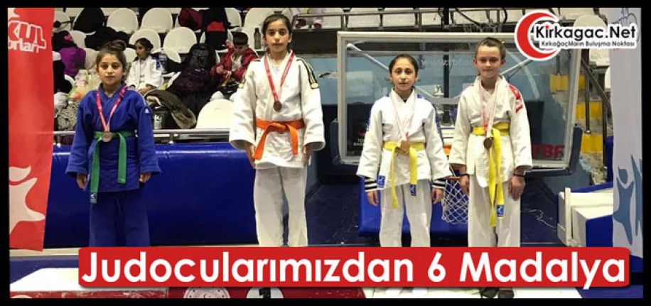 JUDOCULARIMIZDAN 6 MADALYA