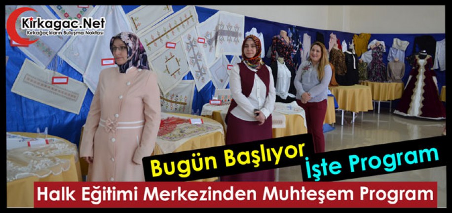 HALK EĞİTİMİ MERKEZİNDEN MUHTEŞEM PROGRAM