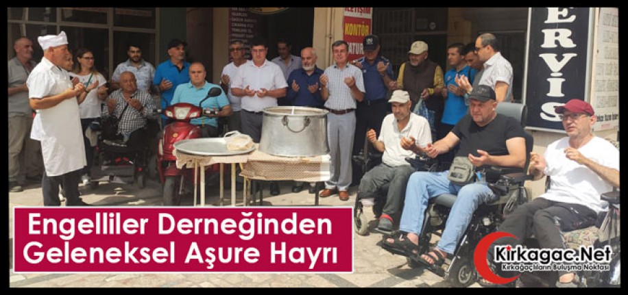 ENGELLİLER DERNEĞİ'NDEN GELENEKSEL AŞURE HAYRI