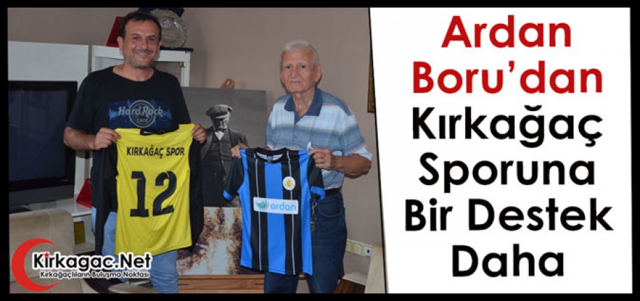 ARDAN BORU’DAN KIRKAĞAÇ SPORUNA BİR DESTEK DAHA