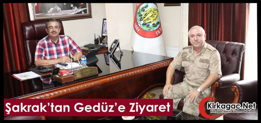 ŞAKRAK'TAN GEDÜZ'E ZİYARET