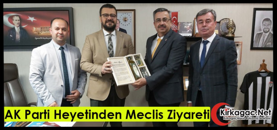 GEDÜZ, SEVGEN ve GÜNGÖR'DEN MECLİSE ZİYARET