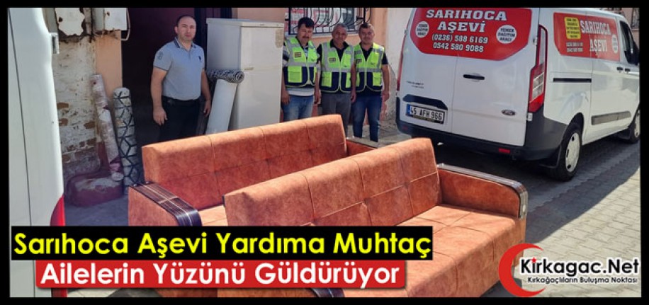 SARIHOCA AŞEVİ YARDIMA MUHTAÇ AİLELERİN YÜZÜNÜ GÜLDÜRÜYOR