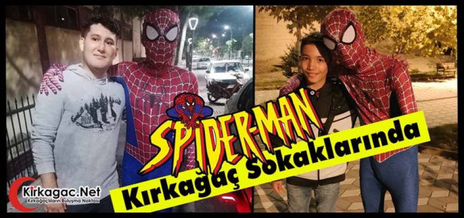 SPİDERMAN KIRKAĞAÇ SOKAKLARINDA