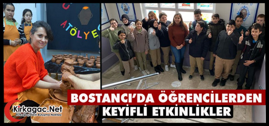 BOSTANCI'DA ÖĞRENCİLERDEN KEYİFLİ ETKİNLİKLER