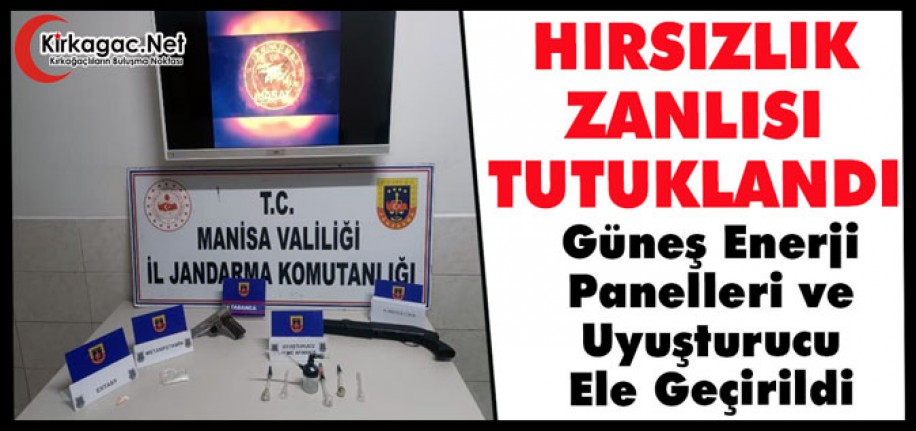 HIRSIZLIK ZANLISI TUTUKLANDI