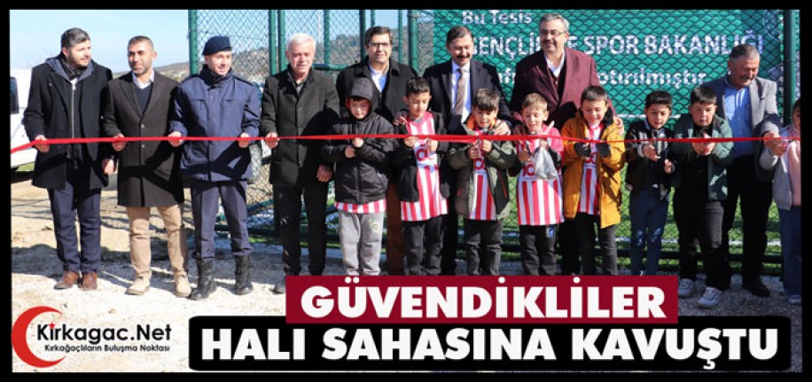 GÜVENDİK'LİLER HALI SAHASINA KAVUŞTU