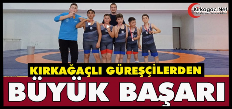 KIRKAĞAÇLI GÜREŞÇİLERDEN BÜYÜK BAŞARI