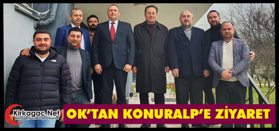 FEVZİ OK'TAN PROF. DR KONURALP’E ZİYARET