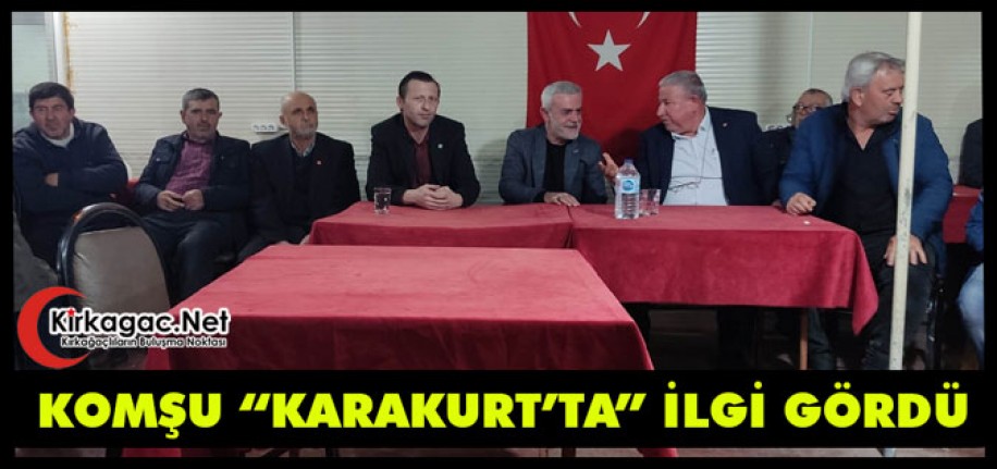 KOMŞU “KARAKURT’TA” İLGİ GÖRDÜ