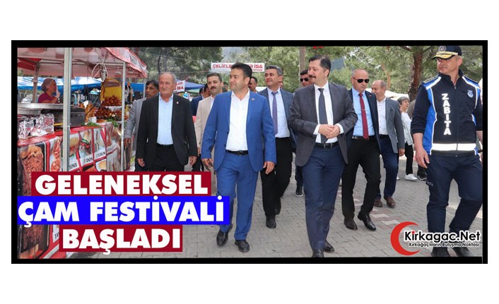 GELENEKSEL ÇAM FESTİVALİ BAŞLADI