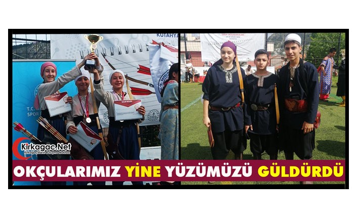 OKÇULARIMIZ YİNE YÜZÜMÜZÜ GÜLDÜRDÜ 