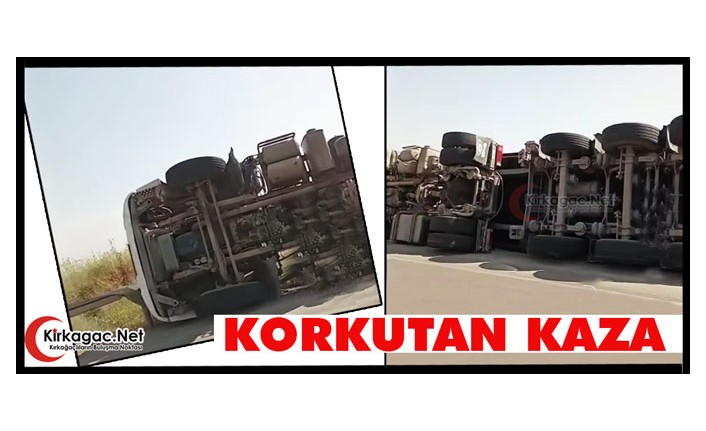 KORKUTAN KAZA 1 YARALI
