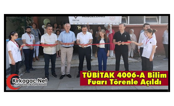 TÜBİTAK BİLİM FUARI AÇILDI