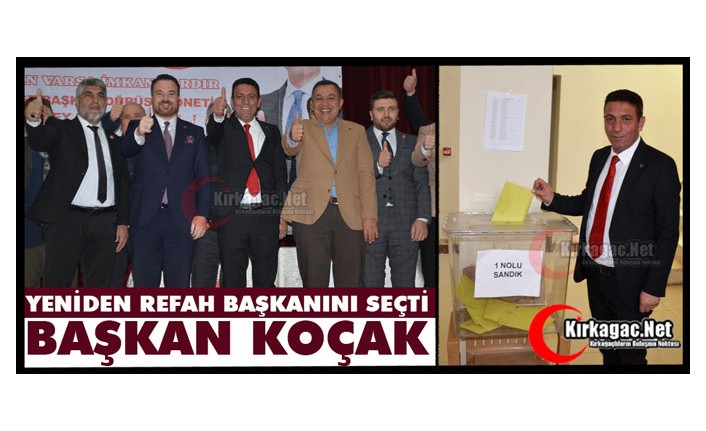 YENİDEN REFAH PARTİSİ BAŞKANINI SEÇTİ..BAŞKAN KOÇAK