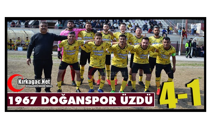 1967 DOĞANSPOR ÜZDÜ 4-1