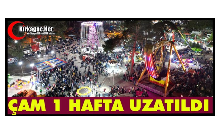 GELENEKSEL ÇAM FESTİVALİ 1 HAFTA UZATILDI
