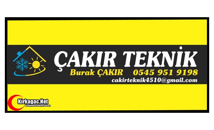 ÇAKIR TEKNİK(KLİMA-KOMBİ-ISI POMPASI-SOĞUK HAVA SİSTEMLERİ-ARIZA BAKIM ONARIM SATIŞ HİZMETLERİ(KIRKAĞAÇ-SOMA-AKHİSAR)