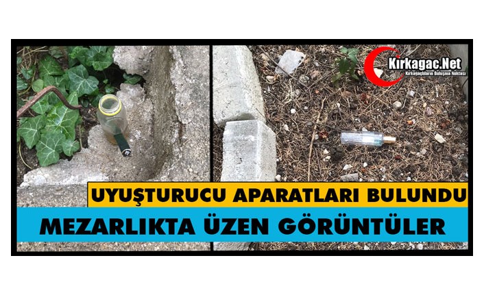 KIRKAĞAÇ İLÇE MEZARLIĞINDA ÜZEN GÖRÜNTÜLER