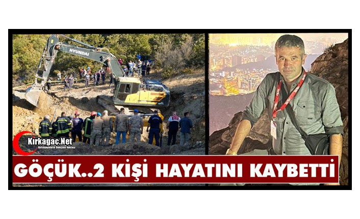 ACI HABER...GÖÇÜK ALTINDA KALAN 2 KİŞİ HAYATINI KAYBETTİ