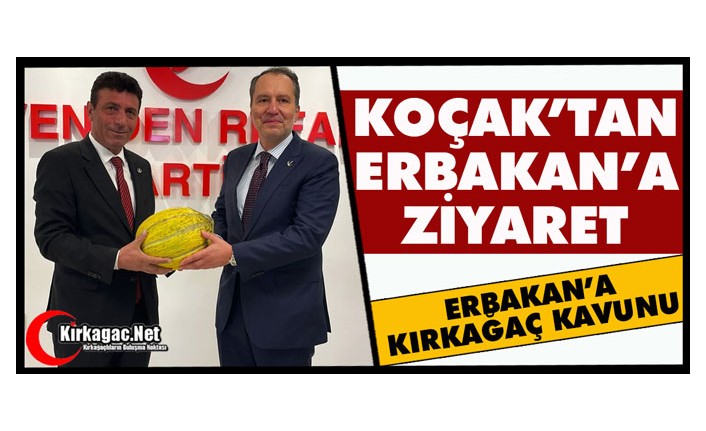 KOÇAK’TAN ERBAKAN’A ZİYARET