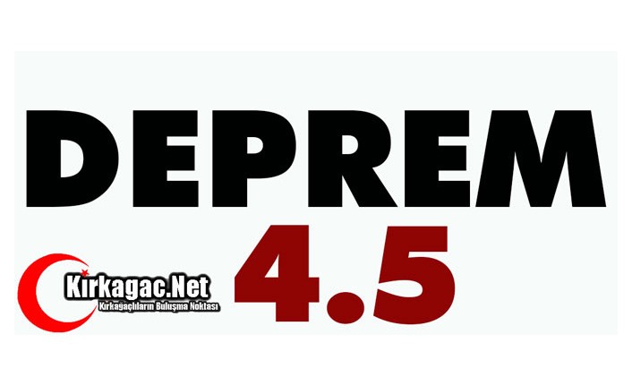 KORKUTAN DEPREM.. 4.5