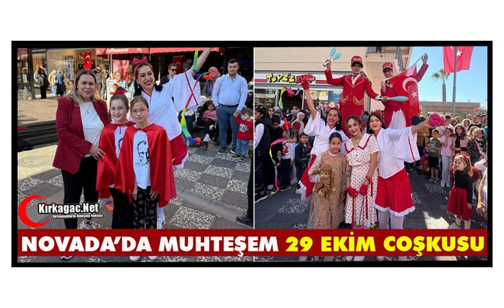 NOVADA AVM’de CUMHURİYET COŞKUSU YAŞANDI