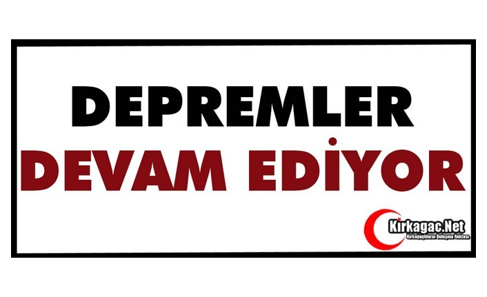 SON DAKİKA..DEPREM