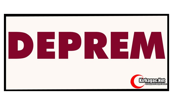 DEPREMLER DEVAM EDİYOR