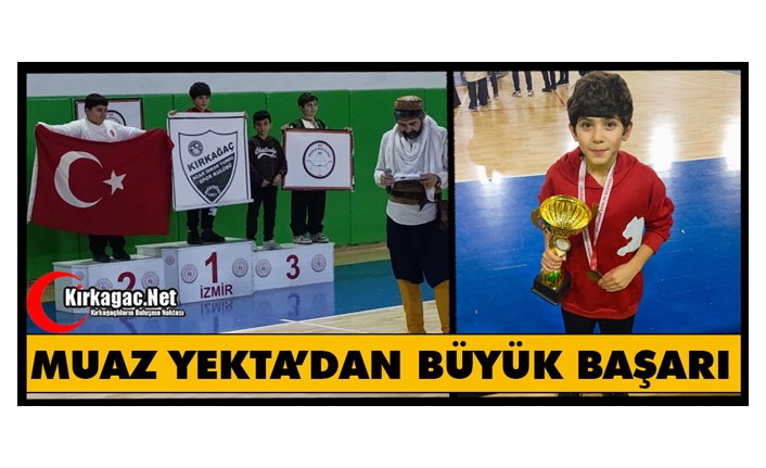 MUAZ YEKTA’DAN OKÇULUKTA BÜYÜK BAŞARI