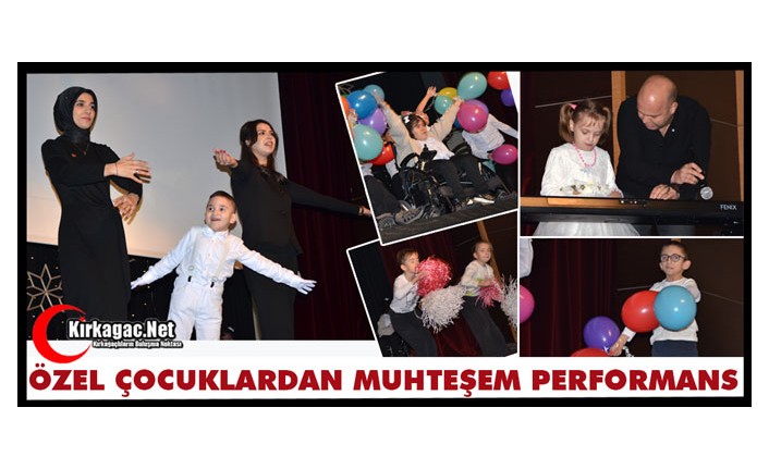 ÖZEL ÇOCUKLARDAN MUHTEŞEM PERFORMANS