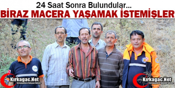 24 SAAT SONRA BULUNDULAR